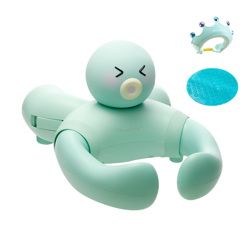 MiniJones Baby Bath Stand, Wall-Mounted Suction Cup Shower Holder